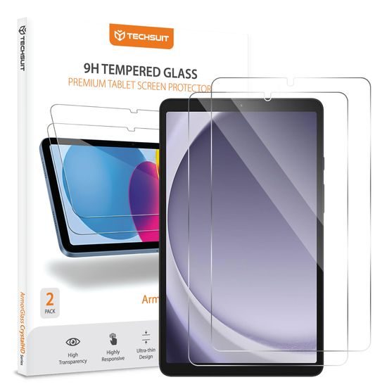 Techsuit ArmorGlass CrystalHD, Samsung Galaxy Tab A9 / A11, 2 τεμάχια