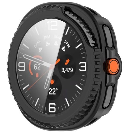 Techsuit Defense360 Pro, Samsung Galaxy Watch 8 Classic, ματ μαύρο