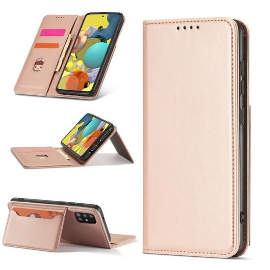 Magnet Card Case futrola, Xiaomi Redmi Note 11, roza