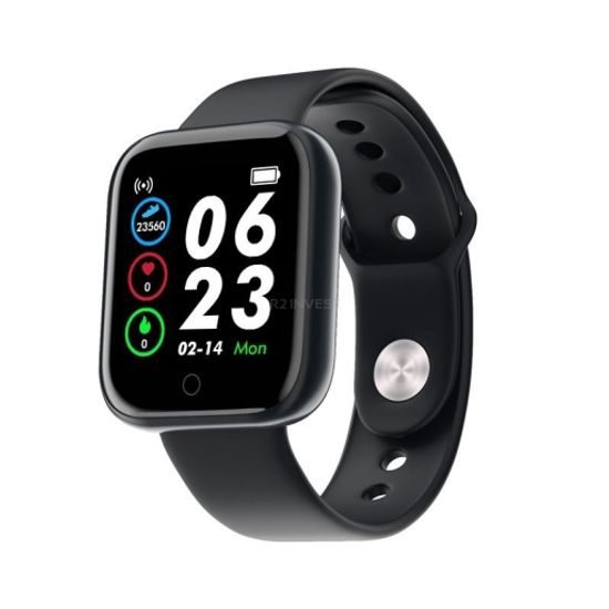 Smartwatch Y68s, negru