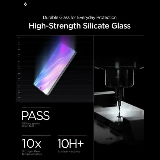 Spigen Glas.TR EZ Fit Pro Anti Reflection applikátorral 2 db, Samsung Galaxy S26