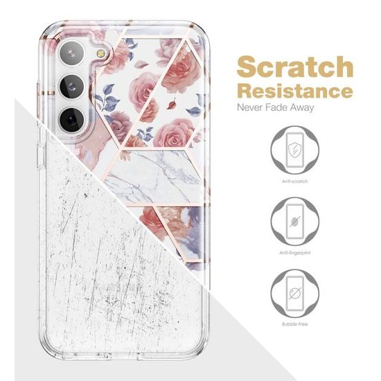 Tech-Protect Velar pouzdro, Samsung Galaxy S23, marble