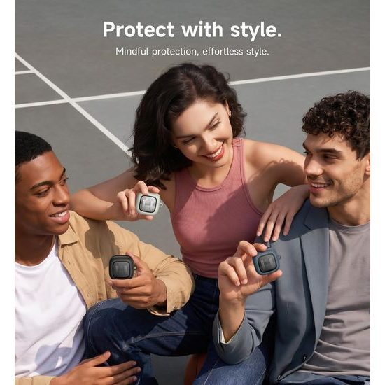 Suritch ütésálló tok, Samsung Buds 4 / 4 Pro, sötétzöld