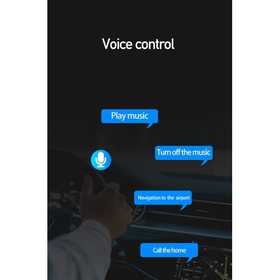 10,26" CarPlay zaslon za auto s bežičnim Apple CarPlay i Android Auto