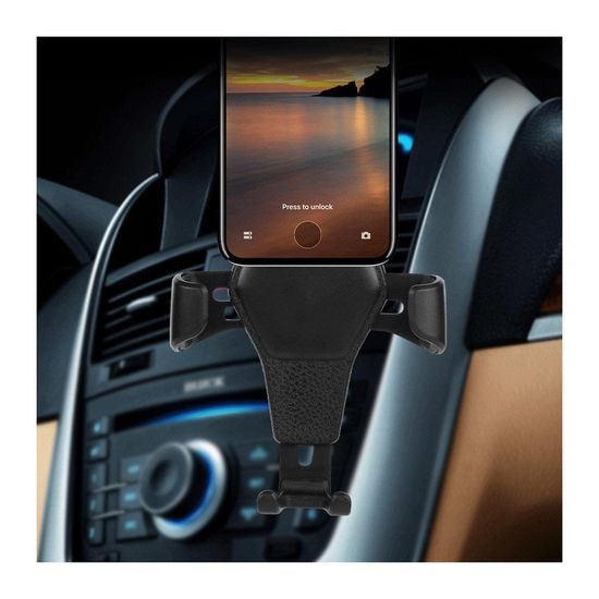 Гравитационна стойка за кола, черна