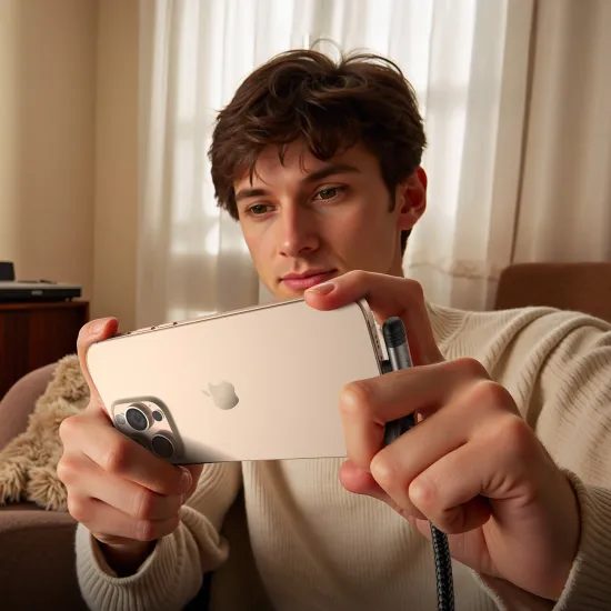 Joyroom S-A56 EnjoyX Series καλώδιο USB-C - Lightning 90°, 30W, 1,2 m, μαύρο