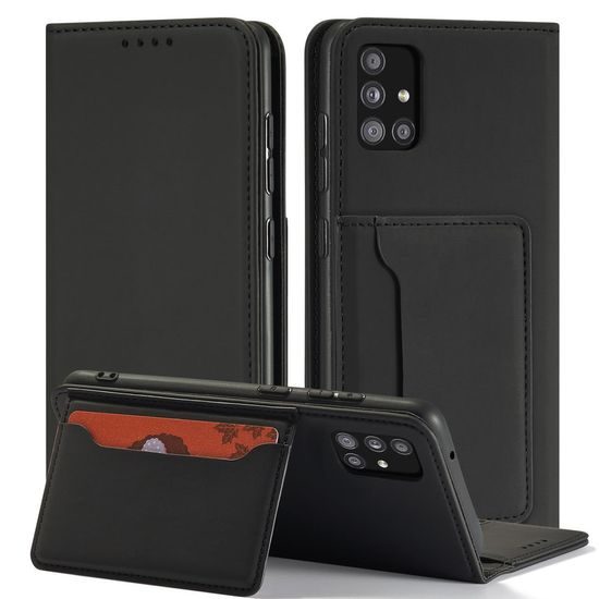 Magnet Card Case pouzdro, Xiaomi Redmi Note 11, černé