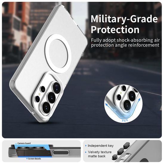 Techsuit CandyCase MagSafe, Samsung Galaxy S26 Ultra, λευκό