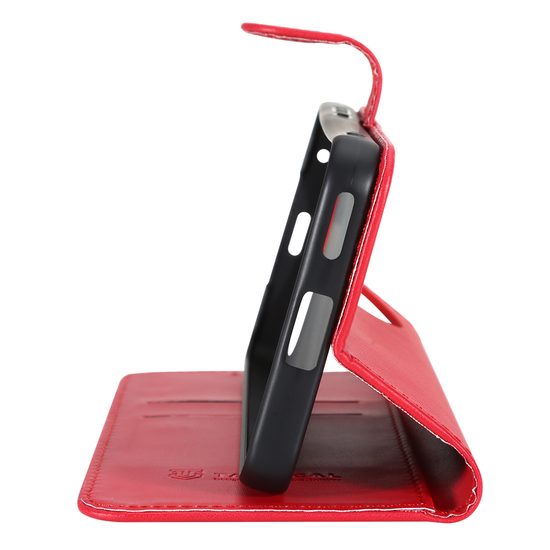 Tactical Field Notes Schutzhülle für Honor Magic8 Lite - Magnetverschluss - Rot