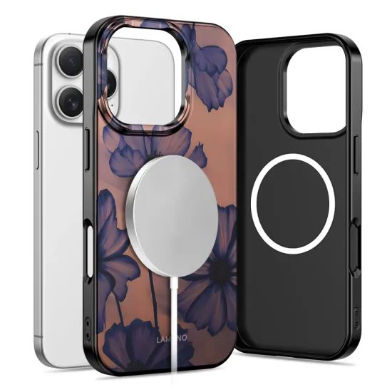 Tech-Protect Lamano MagSafe θήκη, iPhone 16 Pro Max, velvet night