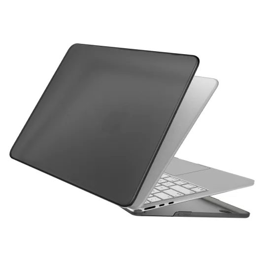 Tech-Protect SoftShell Schutzhülle für MacBook Air 13 M2-M5 2023-2026 - Schwarz