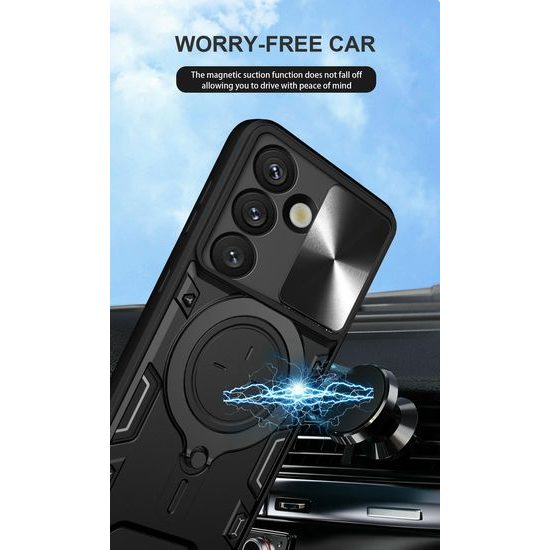 Θήκη Camshield Ring, Samsung Galaxy S26, μαύρη