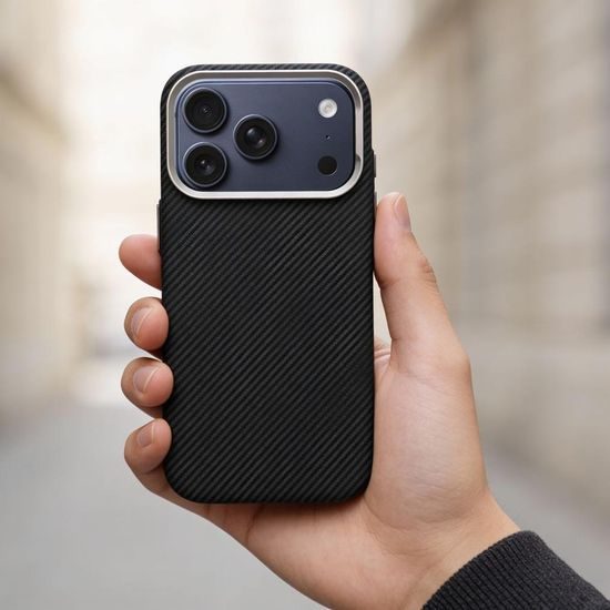 iPhone 17 vāciņš – K-Look MagSafe – melns