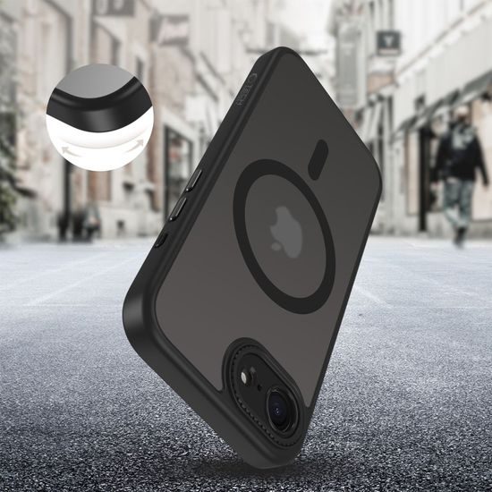 Tech-Protect MagCam MagSafe, iPhone 16e, čierny matný