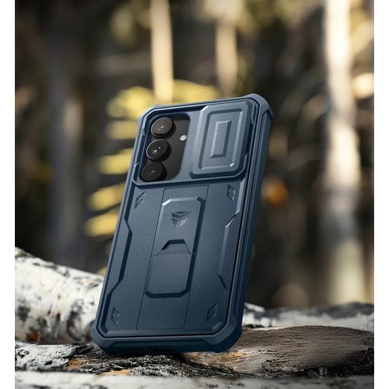 Dexnor 360 Kickstand Camprotector Θήκη Samsung Galaxy S25 Plus, Μπλε