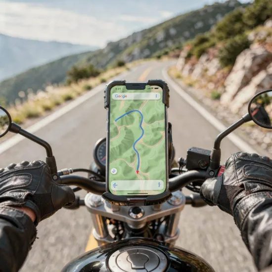 Tech-Protect V7 Univerzální držák na kolo a motocykl, černý