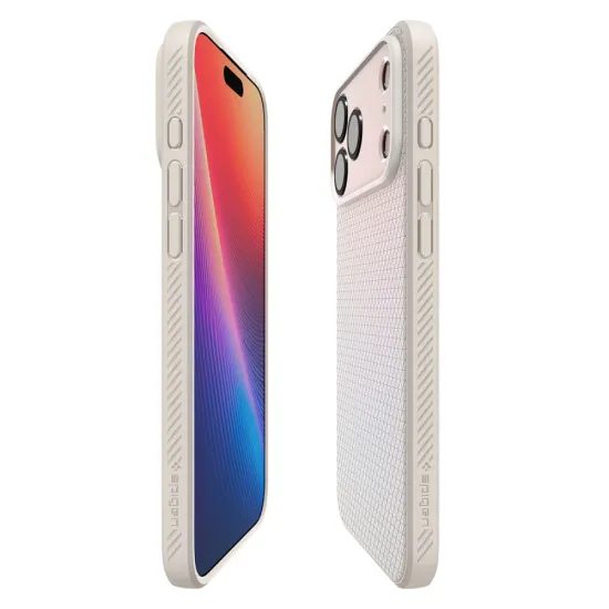 Spigen Liquid Air, iPhone 17 Pro, φυσικό τιτάνιο