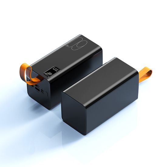 Powerbank 60000mAh, PD 22,5W, QC3.0, μαύρο