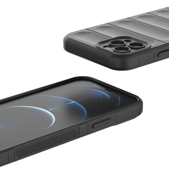 Magic Shield etui, iPhone 12 Pro, rdeč
