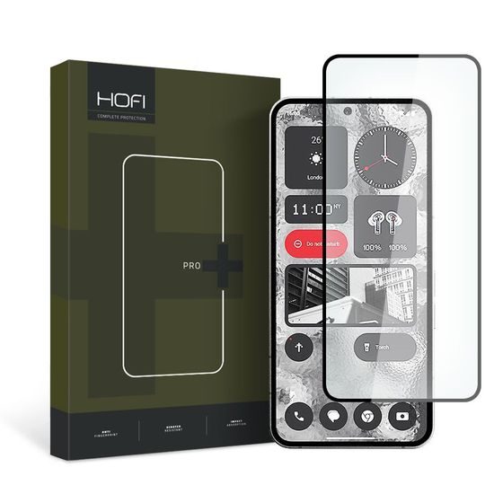 Hofi Pro+ Zaštitno kaljeno staklo, Nothing Phone 2, crna