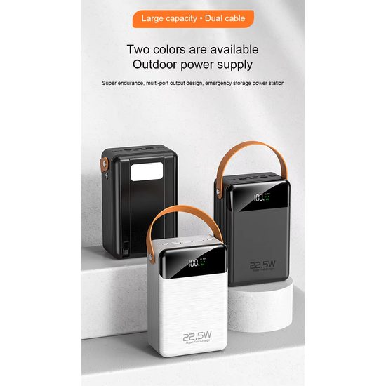 Power Bank 100.000 mAh, 22.5W Super Fast Charge, μαύρο