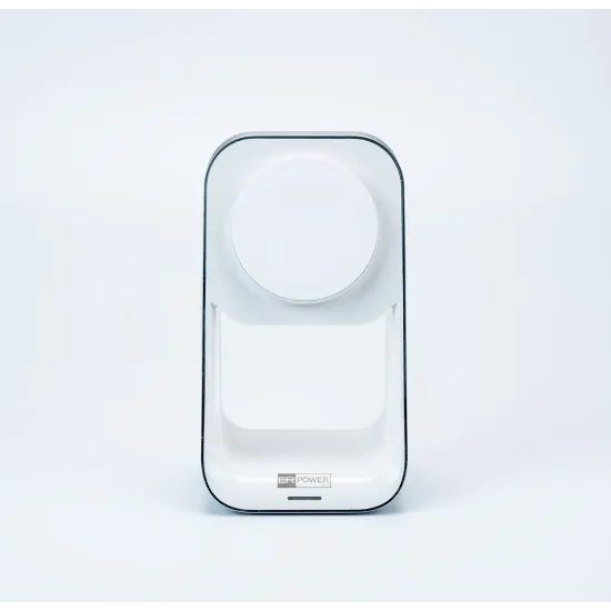 ER POWER 2 σε 1 φορτιστής MFM MagSafe βάση, λευκή