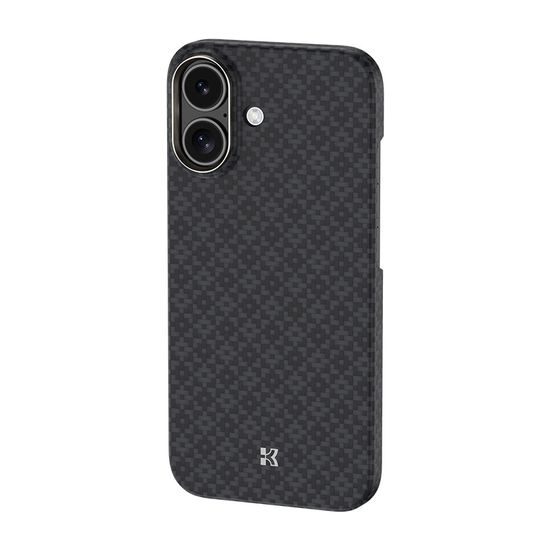 Benks Magnetic Armor Air Armor Grid Kevlar θήκη Metal Frame, iPhone 17, μαύρη