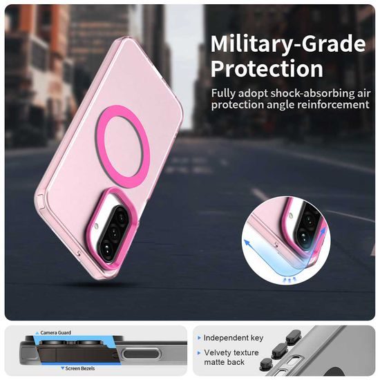 Techsuit CandyCase MagSafe Hoesje - Samsung Galaxy A27 5G - Roze