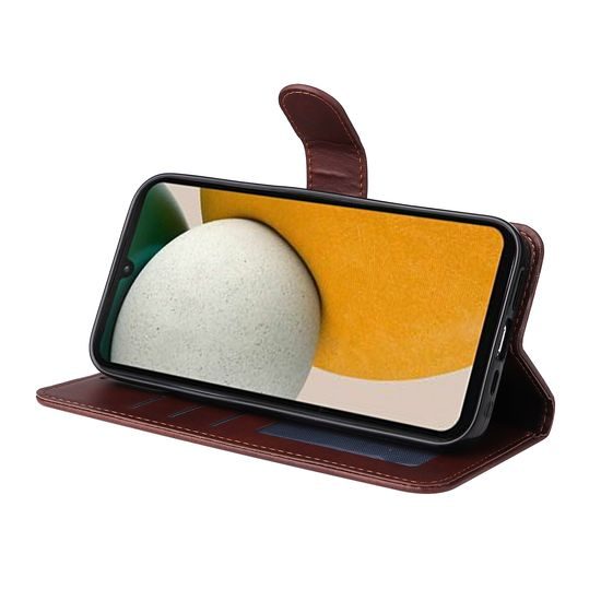 Magnet Case, Samsung Galaxy A15, hnedý