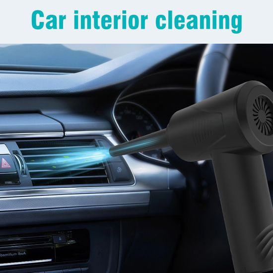 Air Duster φορητός ηλεκτρικός φυσητήρας σκόνης 3σε1 με επαναφόρτιση και 3 επίπεδα ισχύος