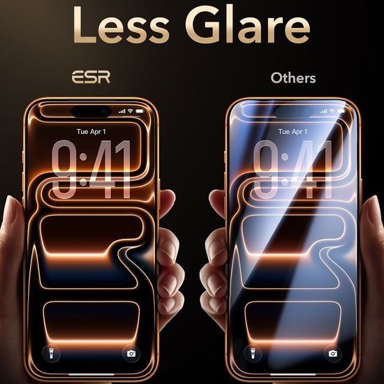 iPhone 17 Pro / 18 Pro kaitseklaas – ESR Armorite Pro UltraFit karastatud klaas