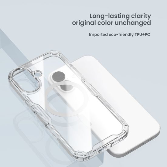 Nillkin Nature TPU PRO Magnetic Θήκη, iPhone 17, διάφανη