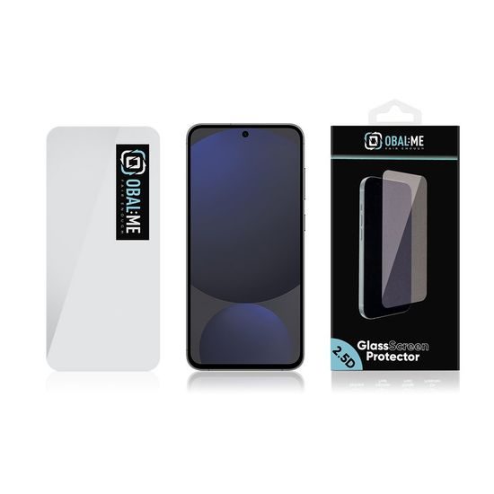 OBAL:ME 2.5D Tvrdené Sklo pre Samsung Galaxy S24 FE, priehľadne