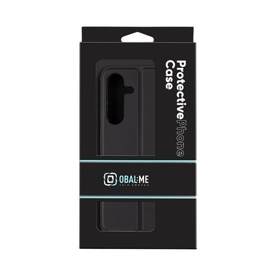 OBAL:ME SmoothTouch Θήκη για Samsung Galaxy S25 FE, μαύρη