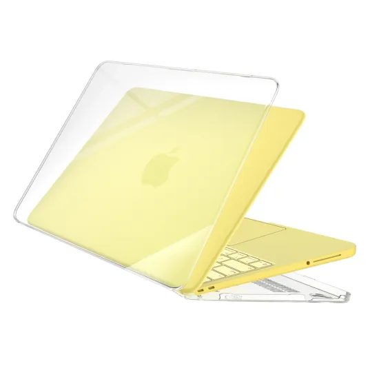 Tech-Protect SoftShell Schutzhülle für MacBook Neo 13 2026 - Transparente Hartschale - Crystal Clear