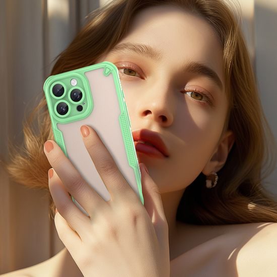 ArmorShield Hybrid Case, iPhone 16 Pro Max, πράσινο