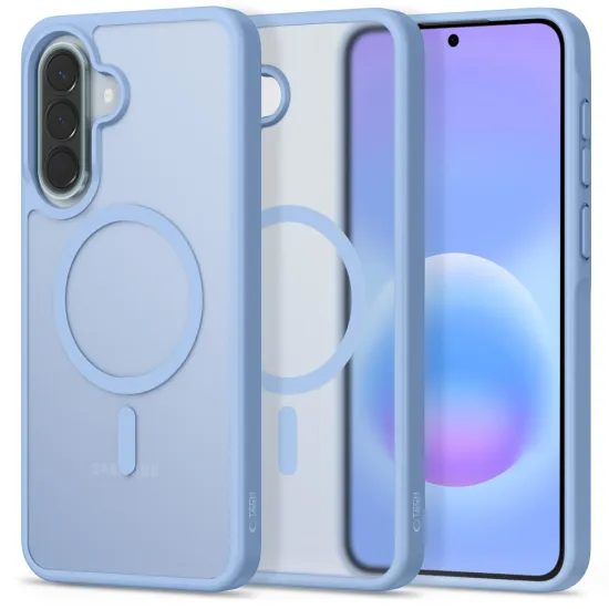 Tech-Protect MagMat MagSafe, Samsung Galaxy A57 5G, niebieski matowy