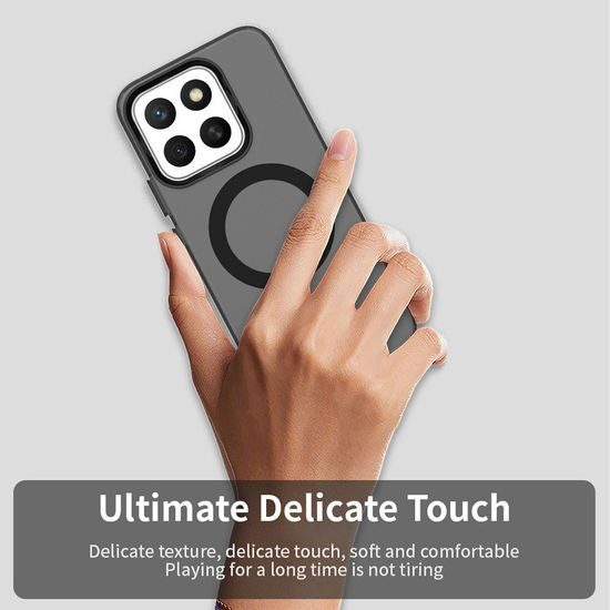 Techsuit CandyCase MagSafe, Honor X8c, μαύρο