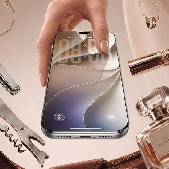 iPhone 17 Pro / 18 Pro kaitseklaas – Benks Ultra Shield HD karastatud klaas – must