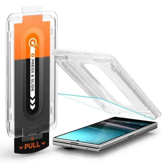 Spigen Glas.TR EZ Fit Pro με εφαρμοστήρα, Σκληρυμένο γυαλί, Samsung Galaxy Z Fold 7
