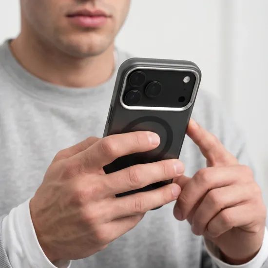 Tech-Protect MagZero MagSafe Case für iPhone 17 Pro Max / 18 Pro Max - Ultradünne Schutzhülle mit MagSafe - Matt Schwarz