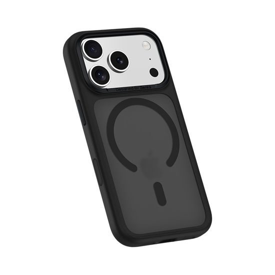Benks Magnetic Mist cover Metal Frame til iPhone 17 Pro - Sort