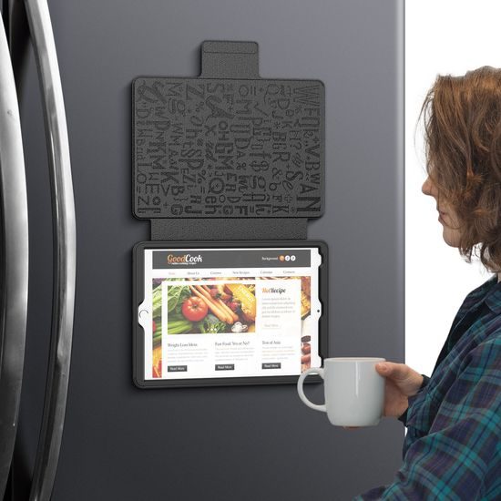JP mágneses bőr táblagép tok, iPad 10.2 2019 / 2020 / 2021 (iPad 7 / 8 / 9), iPad 10.5 (2018), iPad Air 3 10.5 (2019), fekete színű.