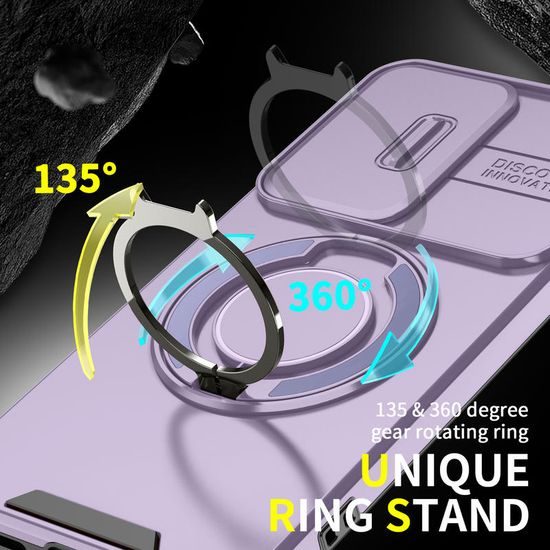 Husă Camslide Stand, Samsung Galaxy A57, violet