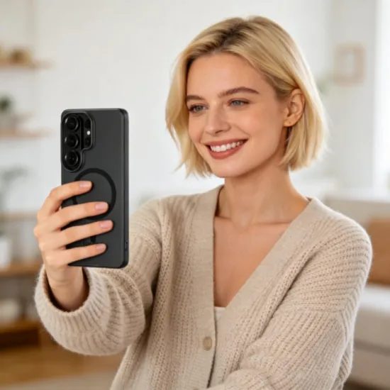 Tech-Protect MagSlim MagSafe, Samsung Galaxy S26 Ultra, černý matný