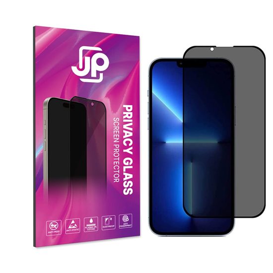 JP Privacy edzett üveg, iPhone 13 Pro Max, fekete