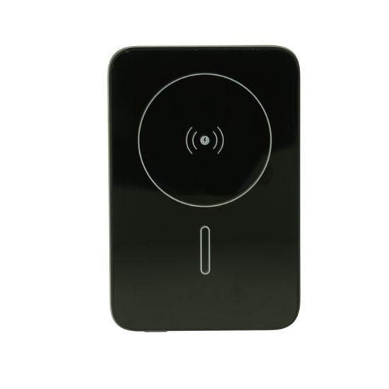 Ultraslim Magsafe ασύρματο power bank, 5000mAh, PD20W, Quick Charge, μαύρο