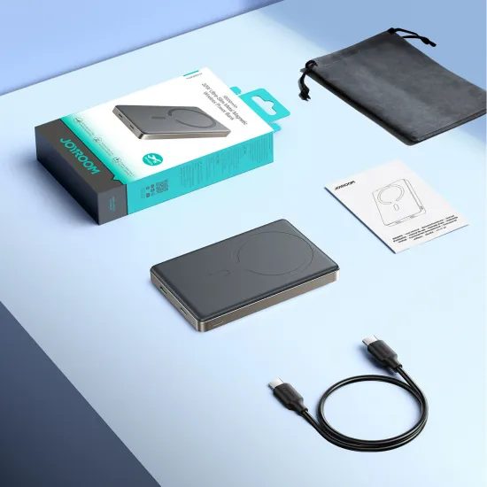 Joyroom JR-PBM08 Pro Powerbank s bežičnim punjenjem 10 000 mAh, 22,5 W, titanij