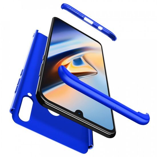 360° obal na telefon Huawei P30 Lite, modrý
