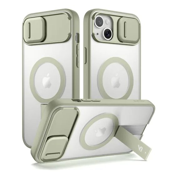 Husă Suritch MagSafe Shockproof, iPhone 13 / 14, verde